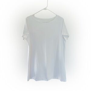 Soft Surroundings White Short Sleeve Tunic